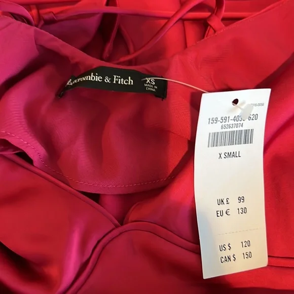 Abercrombie sleek satin nightgown new with tags - Picture 4 of 5